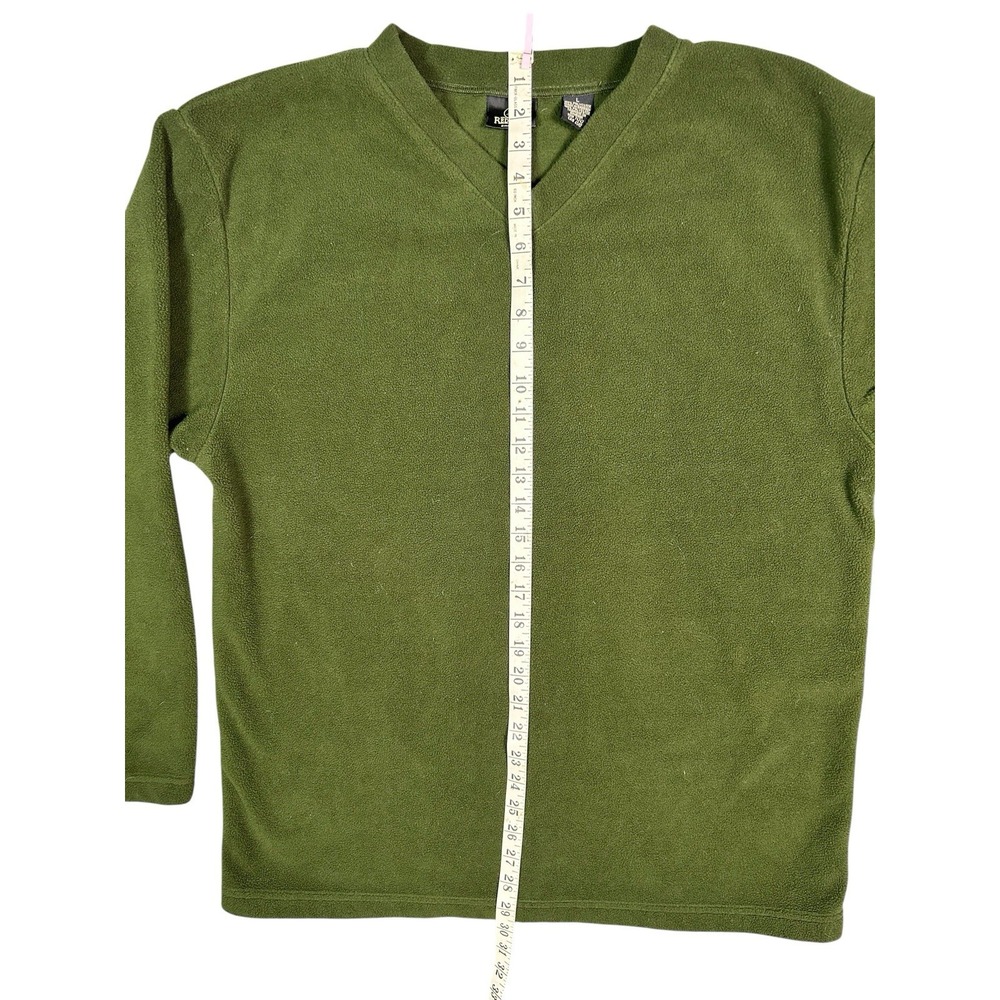 Redhead Men's Size Large Forest Green V-Neck Pullover Sweater - Picture 3 of 5